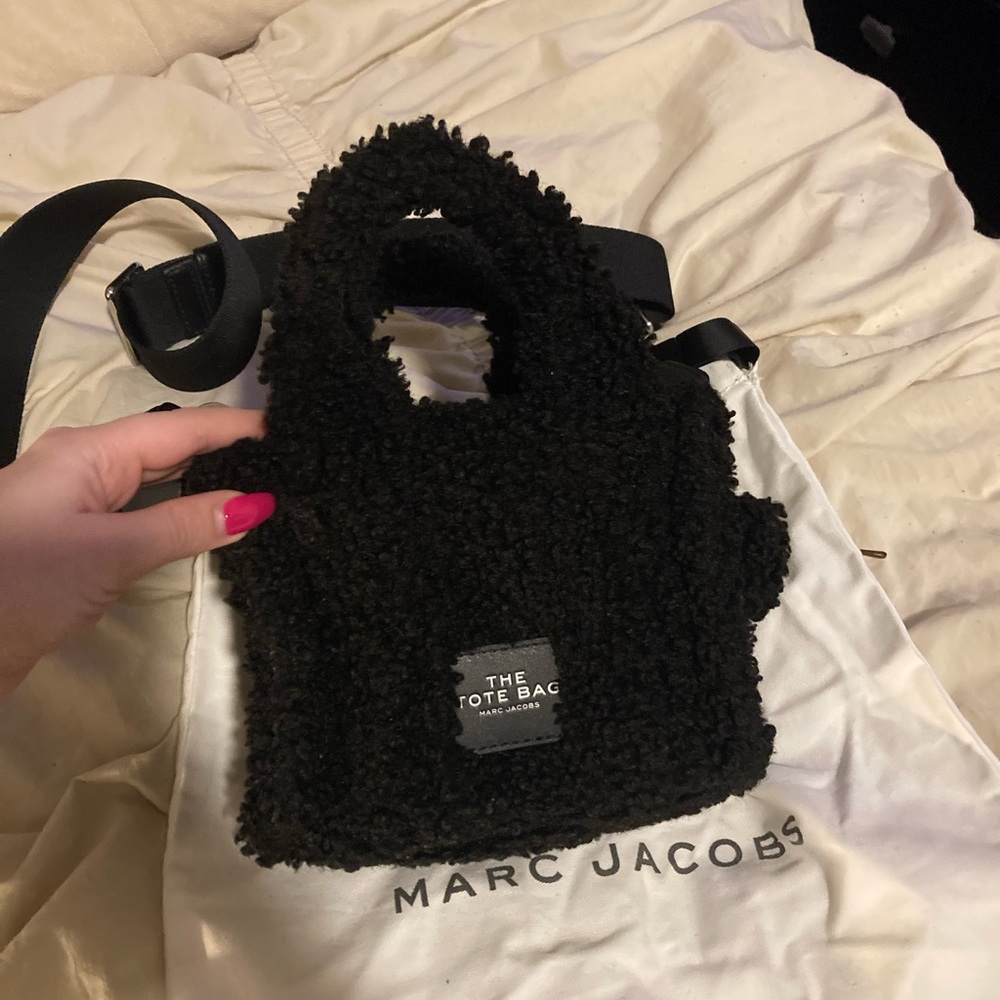 Marc Jacobs Black Teddy Tote